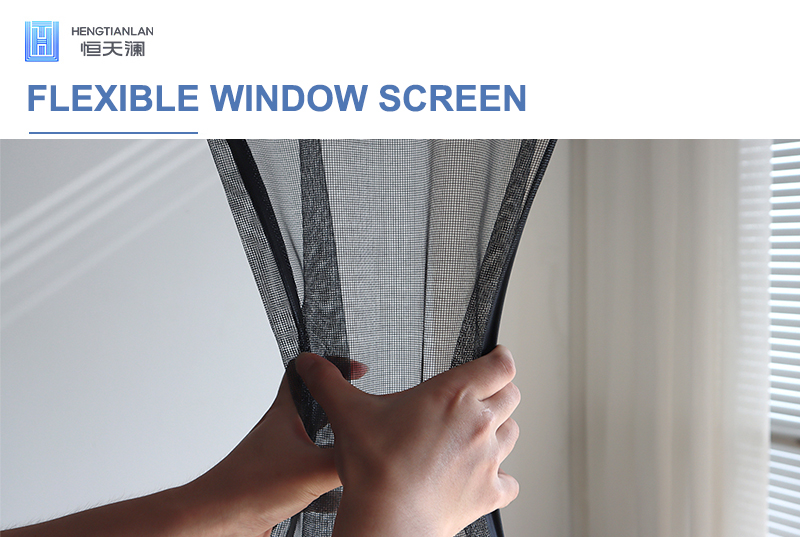 Flexible Window Screen – Easy to Install